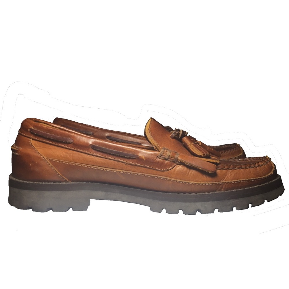 🔥Vintage🐎Polo RL tassel mock toe slip on shoes - Picture 6 of 7